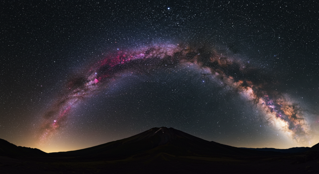  کیا روشنی کی آلودگی رات کے آسمان کو مٹا رہی ہے؟
?Milky Way galaxy is no more